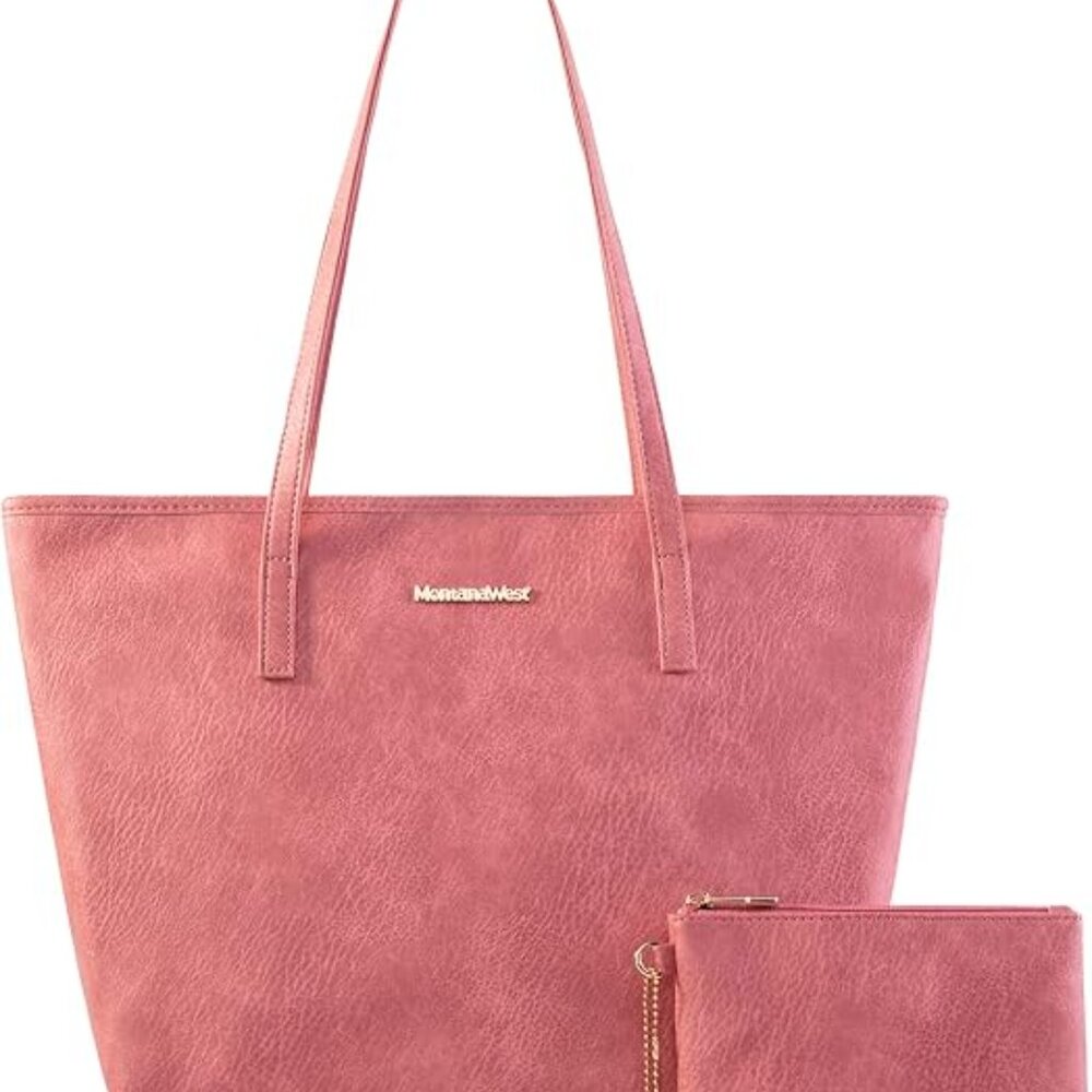 Montana West Tote Bags Vegan Leather Purses and Handbags for Women Top H… - Picture 4 of 14